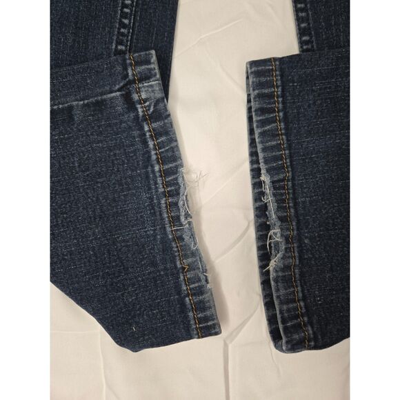 Levi's Strauss Mid-Rise Signature Jeans Misses Women 8 Blue Straight Leg - Picture 5 of 8